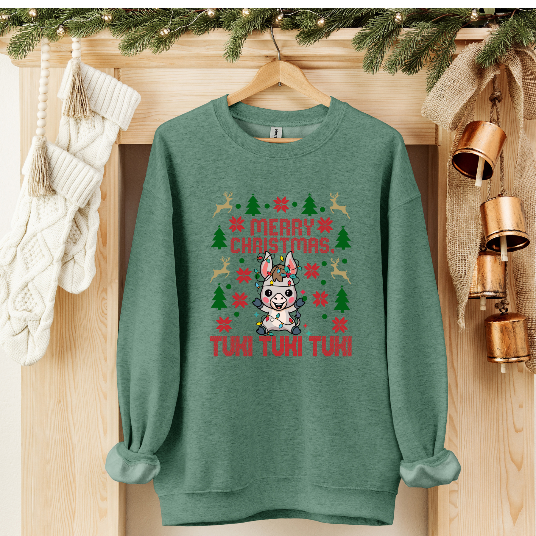 Burrito Sabanero Christmas Cozy Sweater Comfortable Unisex Pullover crewneck