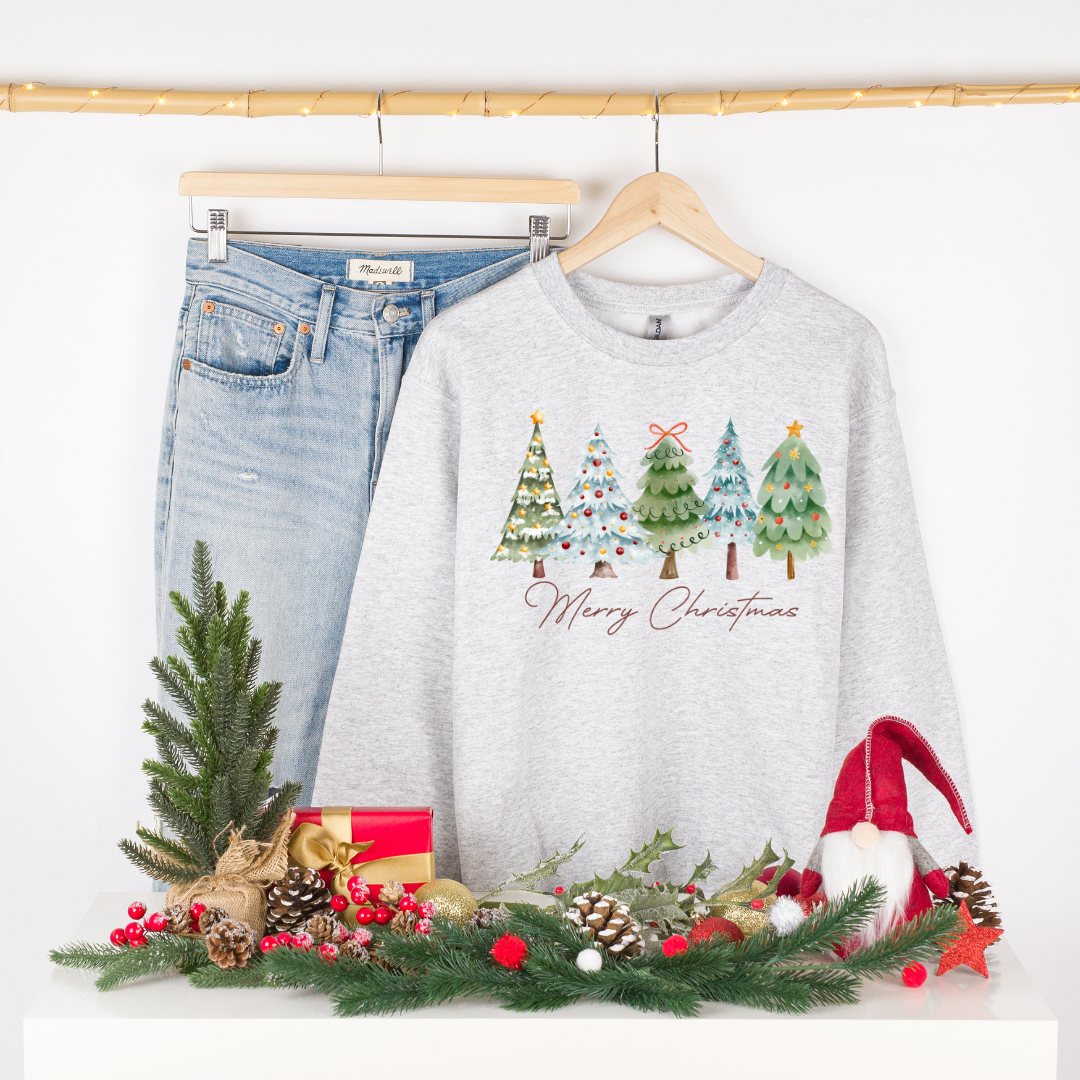 Merry Christmas casual crewneck womanswear