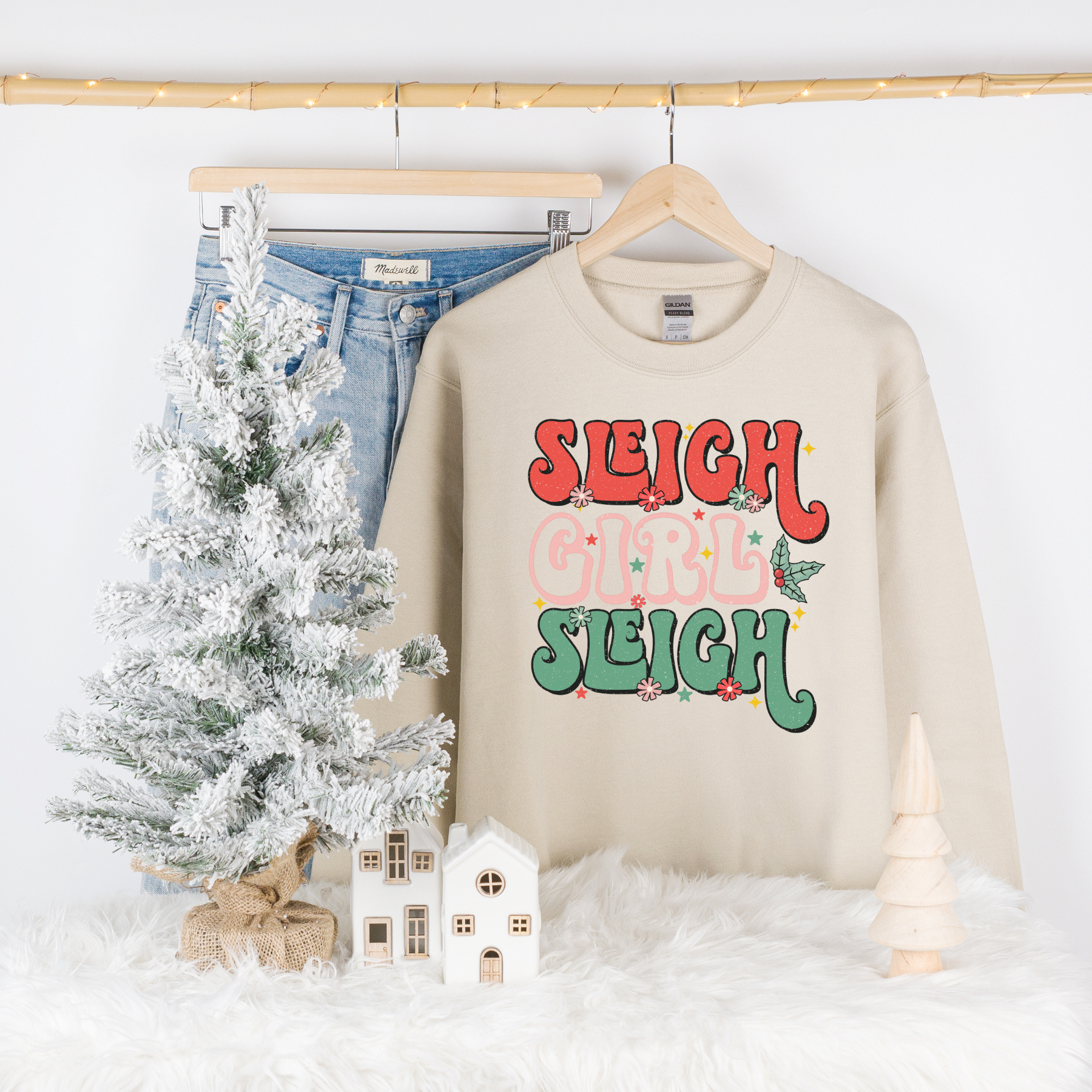 Sleigh Girl Sleigh Cozy Crewneck