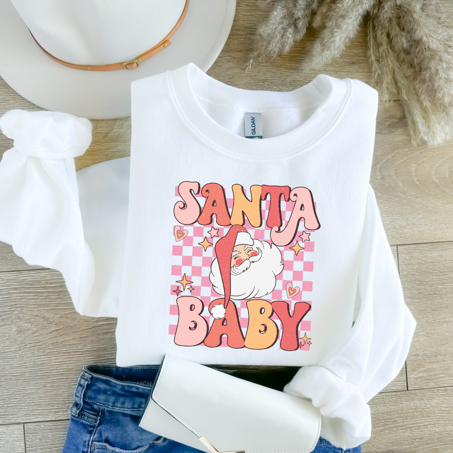 Santa Baby Cozy Crewneck